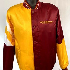 WASHINGTON FOOTBALL TEAM NFL STARTER 50/50 Snap Down Jacket M L XL 2X